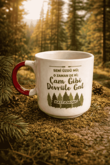 Seni Üzdü Mü Cam Gibi Devrüle Gal Seramik Kupa 195 cc 