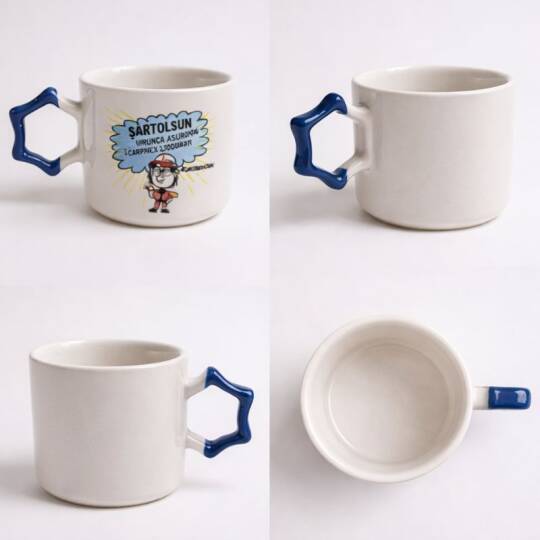 Şartolsun Vurunca Aşurun Seramik Kupa 195 cc  - 3