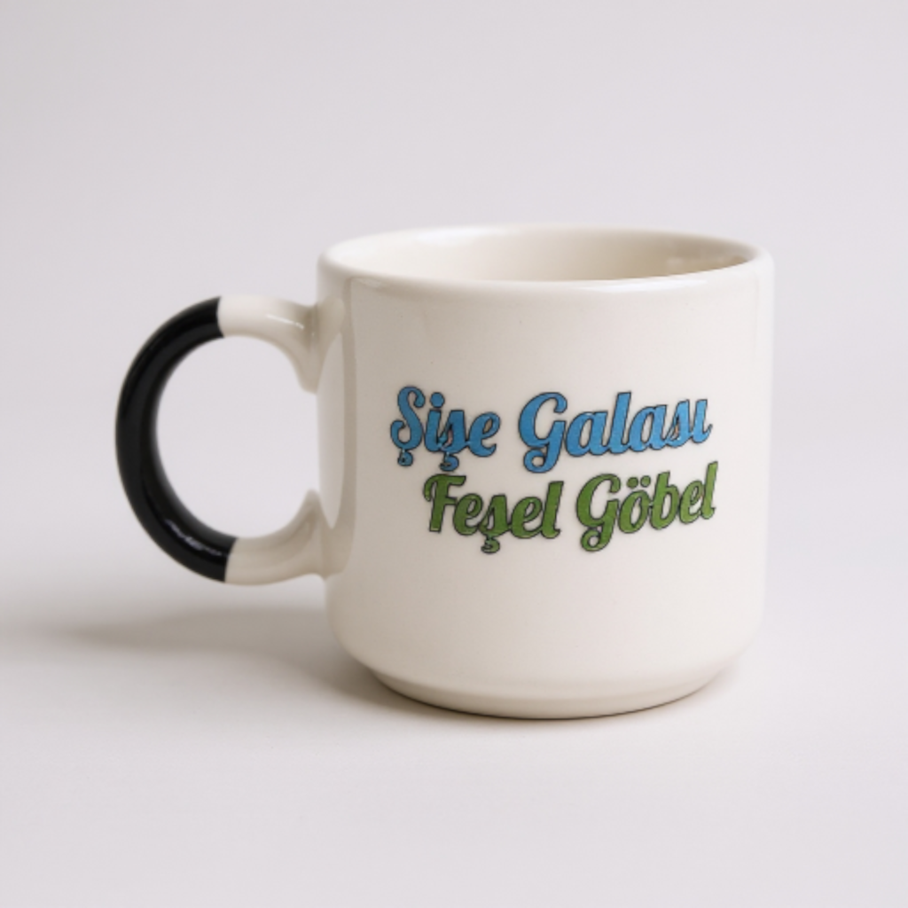 Şişe Galası Fesel Göbel Seramik Kupa 195 cc  - 2