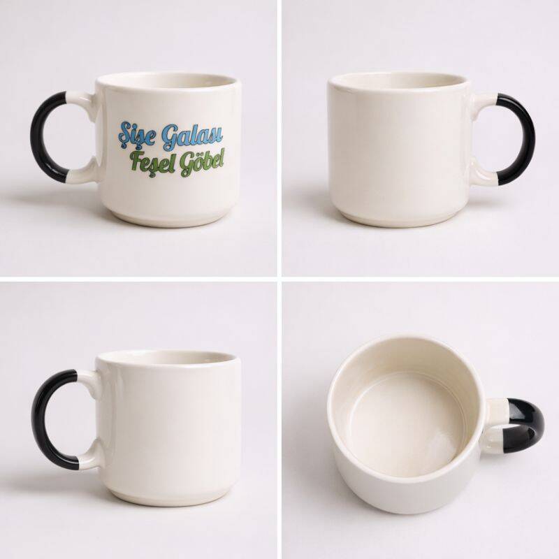 Şişe Galası Fesel Göbel Seramik Kupa 195 cc  - 3