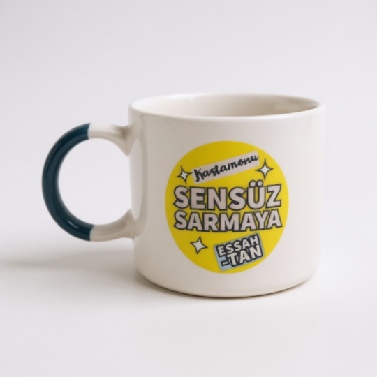 Kastamonu Sensüz Sarmaya Essah Olan Seramik Kupa 195 cc  - 3