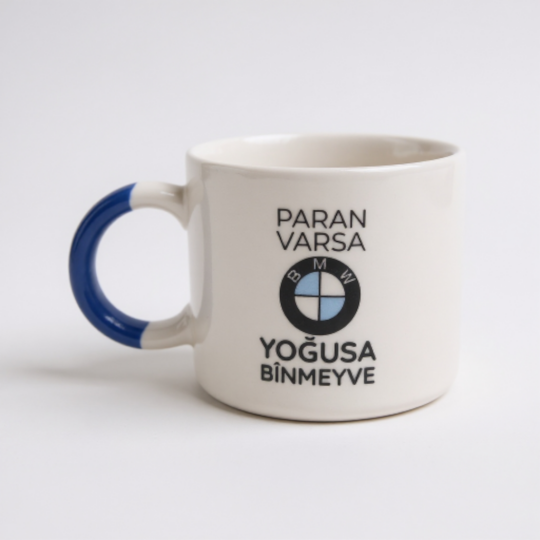 Paran Varsa Yoğusa Binmeyve Seramik Kupa 195 cc - 2