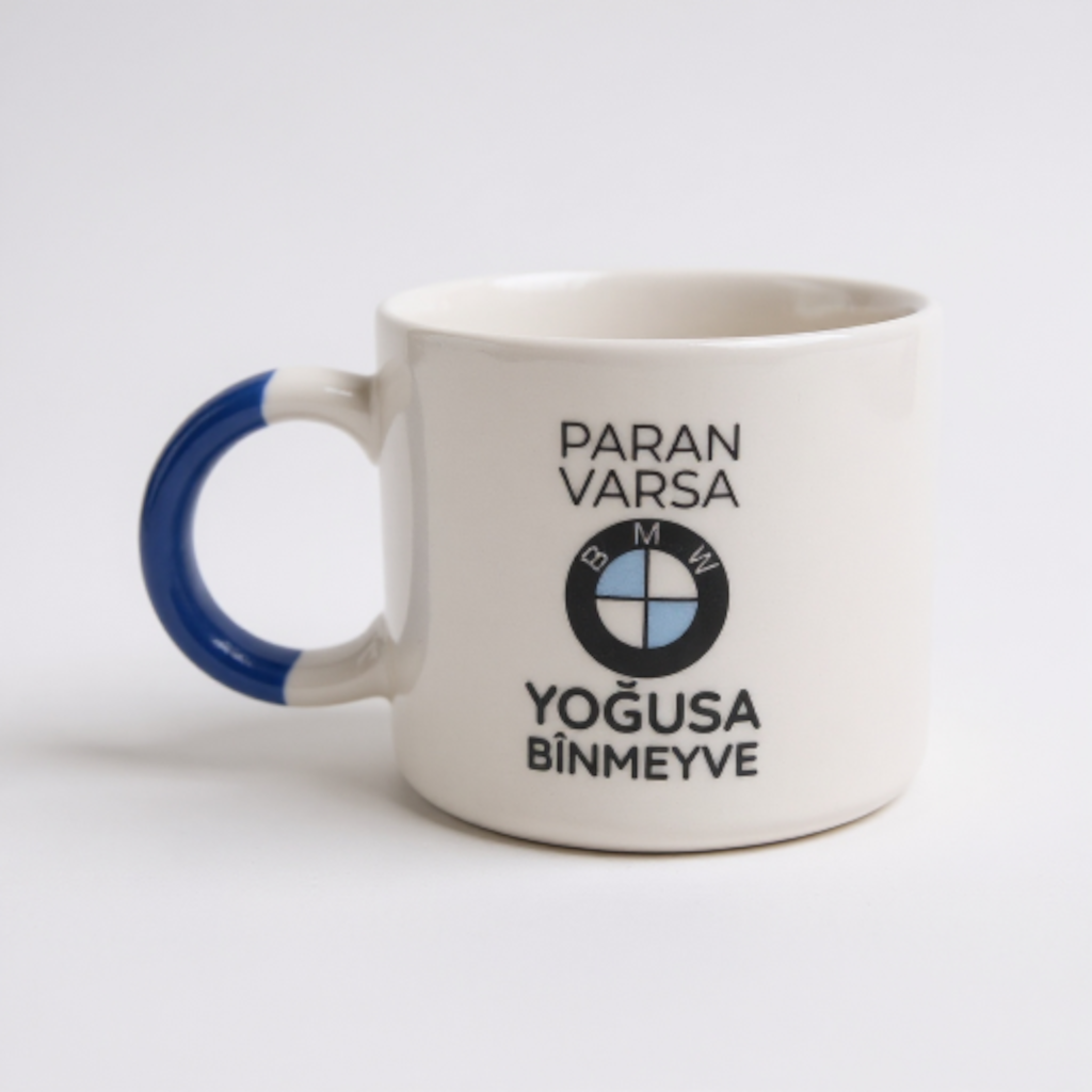 Paran Varsa Yoğusa Binmeyve Seramik Kupa 195 cc - 2