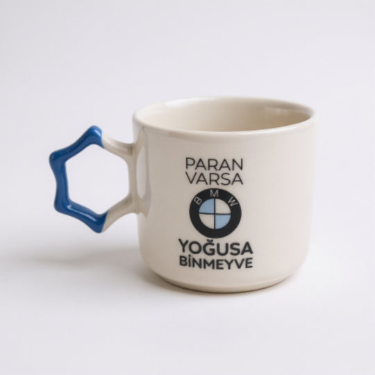 Paran Varsa Yoğusa Binmeyve Seramik Kupa 195 cc - 3