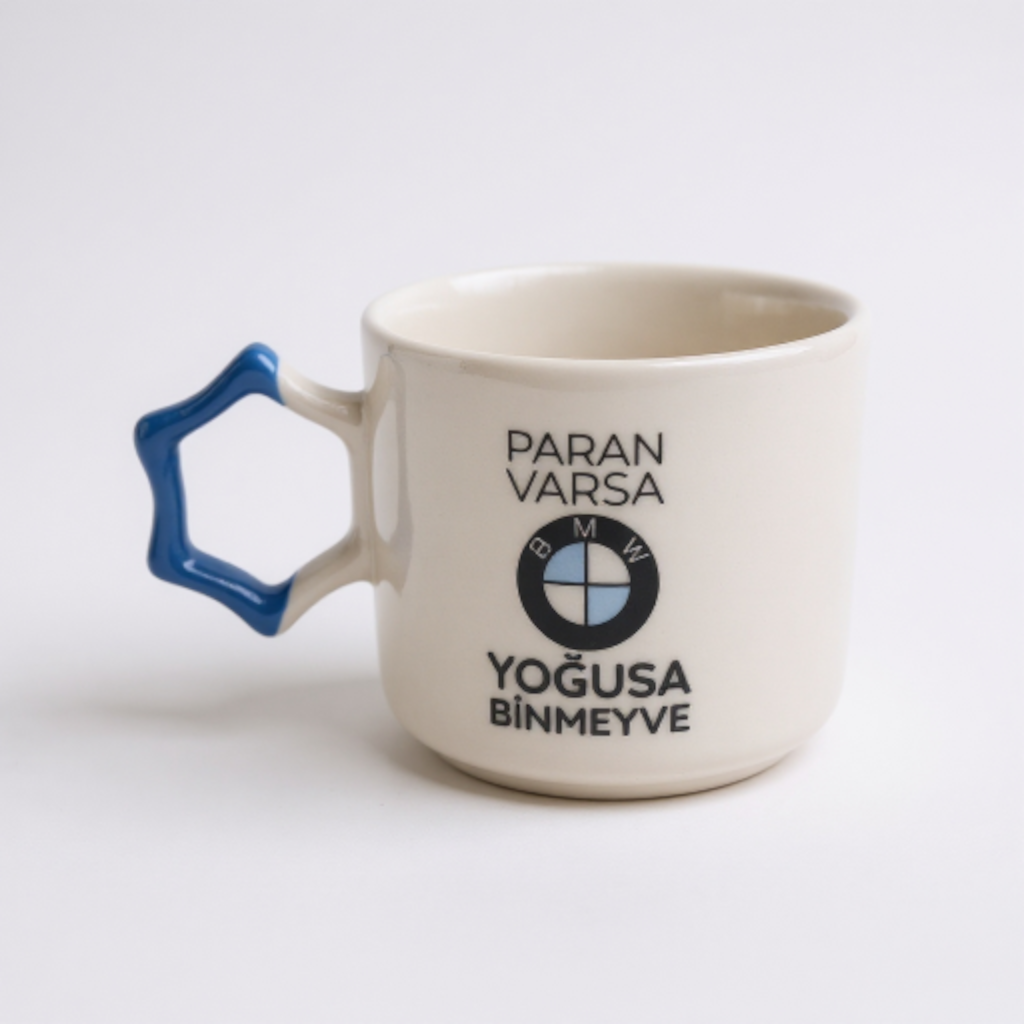 Paran Varsa Yoğusa Binmeyve Seramik Kupa 195 cc - 3