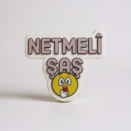 Netmeli Şaş Yazılı Kastamonu Şiveli Magnet